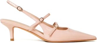 Twin-Set Pumps con cinturino posteriore - Rosa
