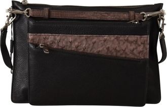 Dolce & Gabbana Alta Sartoria Sling Bag - Heren - Schoudertassen - Zwart - ONE Size - Leer - Tassen