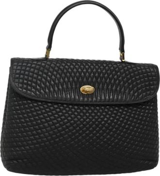Bally Tweedehands leren handtassen - Dames - Vintage Handtas - Zwart - ONE Size - Leer - Vintage