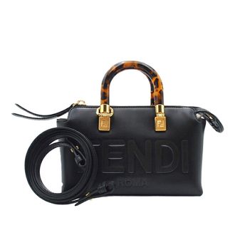 Fendi Leren Handtas met Bovenhandvat