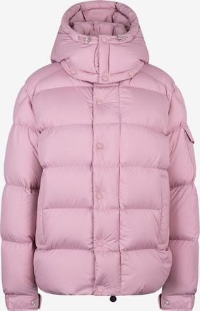 Moncler Kurze Daunenjacke mit Kapuze Moncler Maya 70
