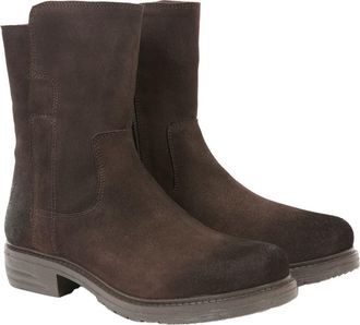 Celtic & Co. Essential Leather Ankle Boots in Chocolate at Nordstrom, Size 11