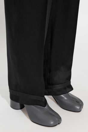 Maison Margiela Heeled Ankle Boots With Tabi Cut-out, Womens, Grey