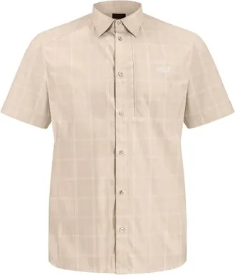Jack Wolfskin Norbo S/S Shirt Hemd f&uuml;r Herren | beige