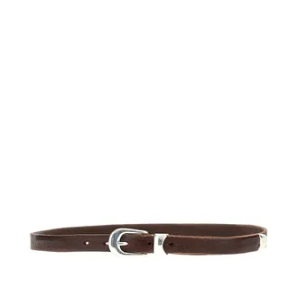 Our Legacy Leather belt Man 100
