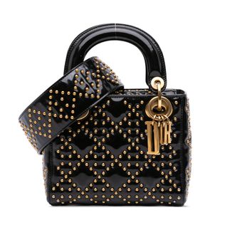 Dior Lady Dior Studded Handtas