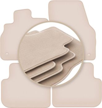 OEM Alfombrillas Premium Beige Para: Audi Q3 Ii F3 Suv 2018