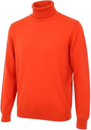 Ferrante 12 Gauge Turtleneck - male - Ferrante - Turtlenecks - Red - 2XL - Knitwear