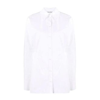 Acne Studios Shirts, female, White, S, Chemise