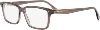 Fendi Fe 50165I Optisch Montuur - unisex - Brillen - Grijs - 56 MM - Accessoires