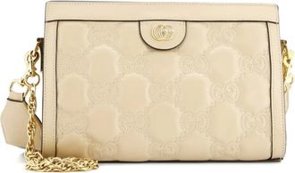 Gucci GG GG Matelasse Leather Small shoulder bag - Beige