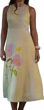 Hunter Bell Faith Midi Dress In Quiet Bloom