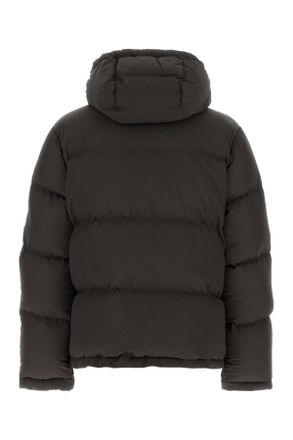 Dolce & Gabbana Mens Slate Nylon Blend Down Jacket Antracitescuro1 Piumini