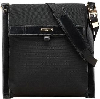 Gucci Pre-owned Cross Body Bags, female, Black, Size: ONE SIZE Pre-owned Leather gucci-bags