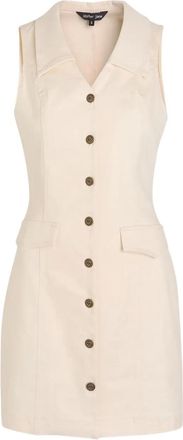 Sister Jane Abito corto con bottoni - Toni neutri