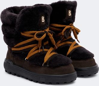 Bogner Botas de nieve Chamonix de borrego y ante