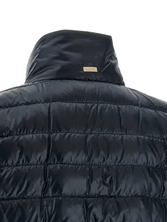 Herno Ultralight Nylon Cape Down Jacket - Black