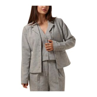 Modstr&ouml;m Jassen, Dames, Grijs, M, Kieramd Jasje