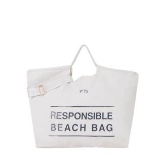 V&deg; 73 Shopping Bag Review - Dames - Tassen - Wit - Maat: ONE Size Poliester