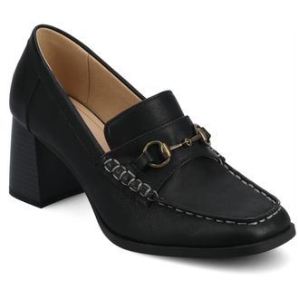 Journee Collection Womens Aisha Moc Toe Pumps