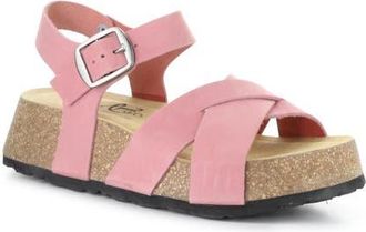 Bos. & Co. Cielo Platform Wedge Sandal in Pink at Nordstrom, Size 10-10.5Us