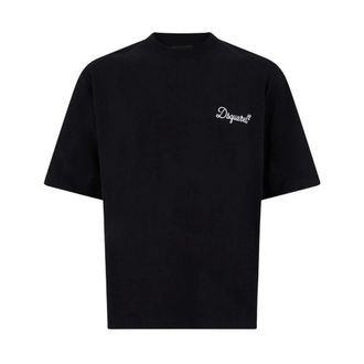Dsquared2 Hombre, Camisetas, Negro, Talla: XL