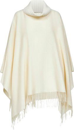 Paolo Fiorillo White Paolo Fiorillo Capri Poncho