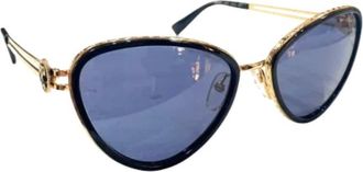 Moschino Pre-owned Plastic sunglasses - Dames - Vintage Accessoires - Zwart - ONE Size - Vintage