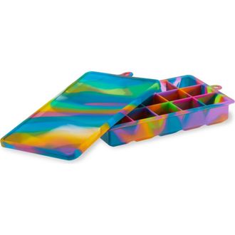 Host 1.25 Ice Cube Tray with Lid in Colored Marble at Nordstrom
