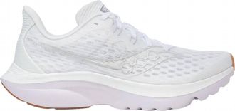 Saucony Womens Kinvara 16 Running Shoes In White Gum