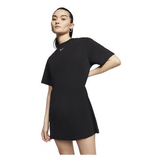 Nike (WMNS) Nike As W Nsw Essntl Casual Sports Round Neck Short Sleeve Black Dress CJ2243-010