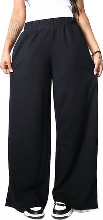 Mimosa Wide Leg Joggers In Black