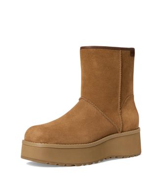 UGG Womens Cityfunc Mid Fashion Boot, Chestnut Suede, 6.5 UK