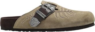 Etro Boston Clogs - Heren - Klompen - Beige - 44 EU - Leer - Schoenen