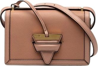 Loewe Pre-owned Cross Body Bags, female, Brown, Size: ONE SIZE Pre-owned Mini Barcelona