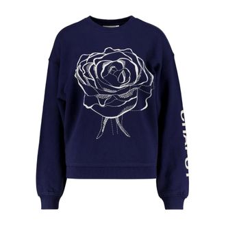 Fab By Fabienne Chapot Luna Sweater - Dames - Sweatshirts - Blauw - S - Katoen - Hoodies & sweatvesten
