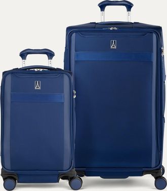 Travelpro Versapack + Softside 21 Carry On & 29 Large Checked Spinner Luggage Set in Estate Blue at Nordstrom