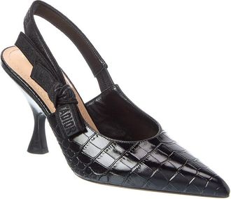 Dior Jadior Leather Slingback Pump