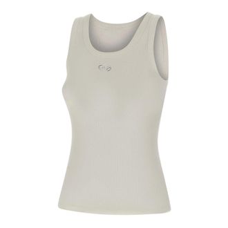 Diesel Sleeveless Tops, female, White, Size: XS T-Anki-OD