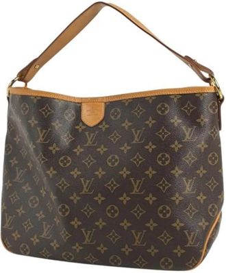 Louis Vuitton Pre-owned Vintage Monogram Shoulder Bag - Dames - Vintage Schoudertas - Bruin - ONE Size - Vintage