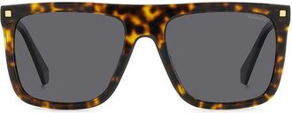 Polaroid PLD 4166/S/X Polarized 086/M9 Mens Sunglasses Tortoiseshell Size 56