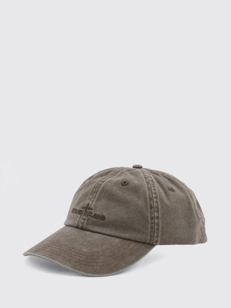 Stone Island Embroidered Logo Cotton Baseball Cap