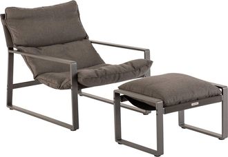 Hesperide Hesperide - Sill&oacute;n De Jard&iacute;n Lambinio De Aluminio Grafito Y Acero Tratado Con Epoxi - Hesp&eacute;ride