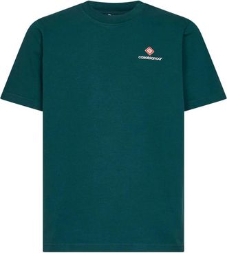 Casablanca Hombre, Camisetas, Verde, Talla: 3XL