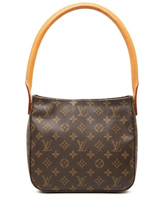 Louis Vuitton 2001 Monogram Looping MM schoudertas - Bruin