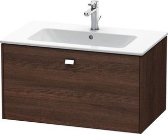Duravit Mueble Bajo Lavabo Brioso Tirador Cromado 442x820x479mm Casta&ntilde;o
