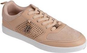 Bebe Court Rhinestone Sneaker in Beige at Nordstrom Rack, Size 10