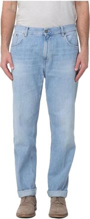 Dondup Ervin Broek - Heren - Loose Fit Jeans - Blauw - W30 - Katoen - Jeans