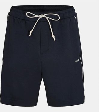 HUGO BOSS Mens Hbg Headlo 1 Fleece Shorts - Black - Size: 33/32/32