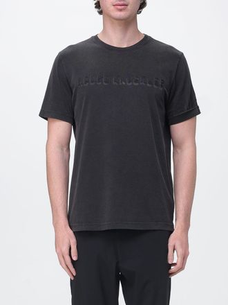 Moose Knuckles T-shirt in cotone pima con logo Moose Knuckles